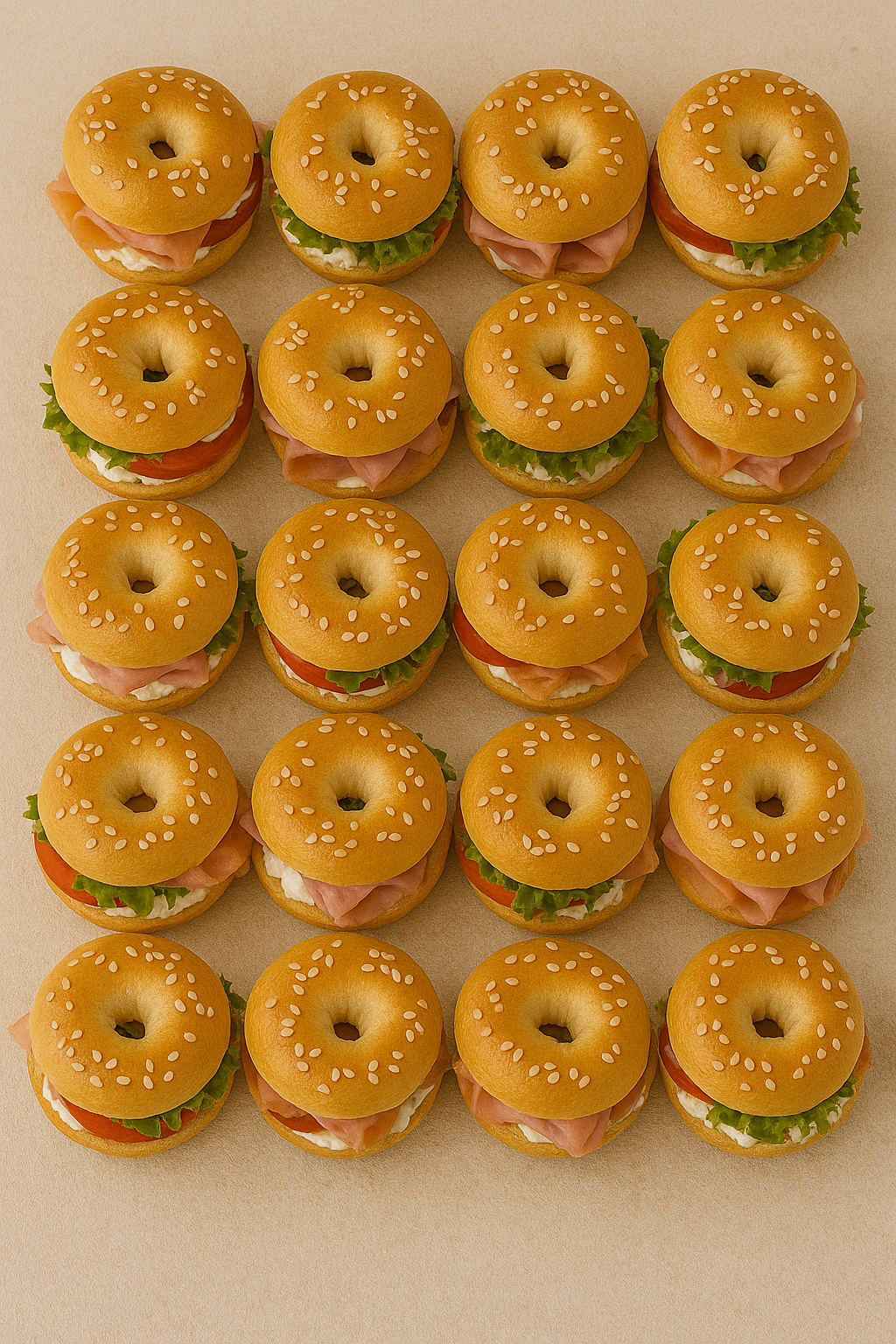 Mini Bagel Platter