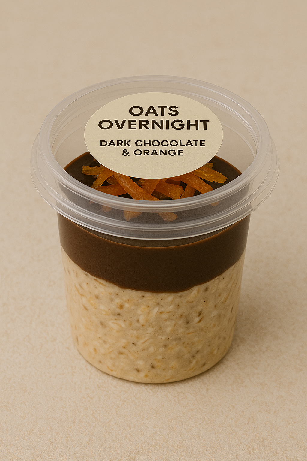 Tarrina -Deli Pot- Oats Overnight - Dark & Orange  Chocolate
