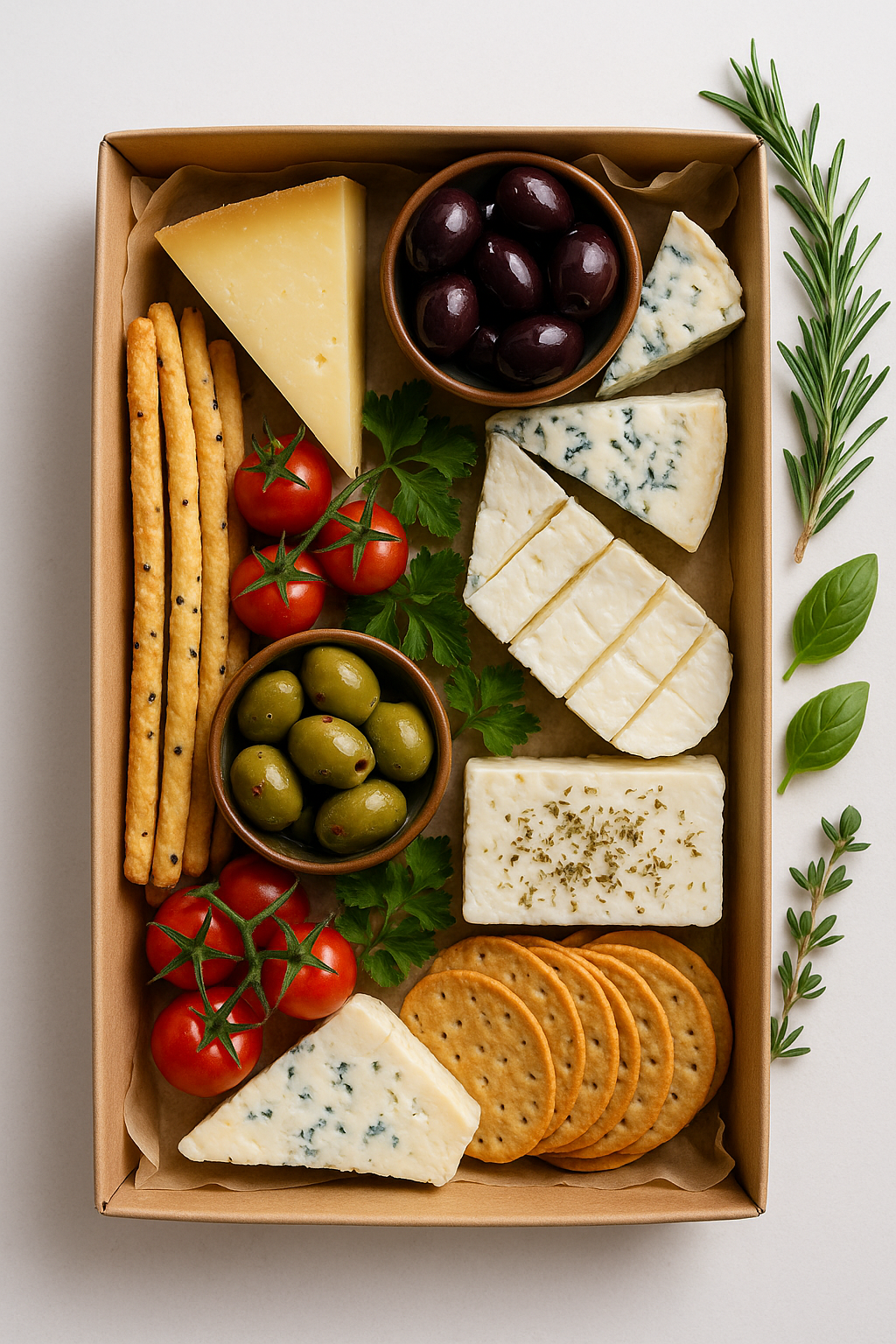 Mediterranean Cheeses Boxes