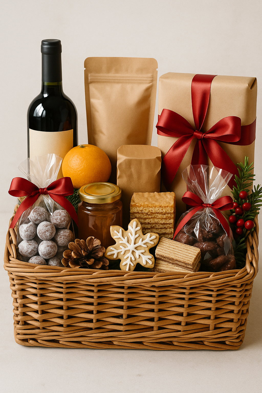 Personalized Holiday Gift Baskets