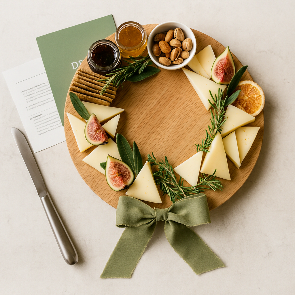 DIY Cheese Wreath Kit with Virtual Demo