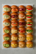 THE DEMI-BRIOCHE BUN PLATTER