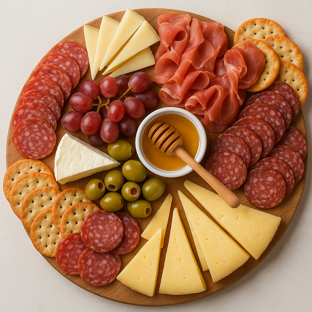 Cheese and cold cuts boards
