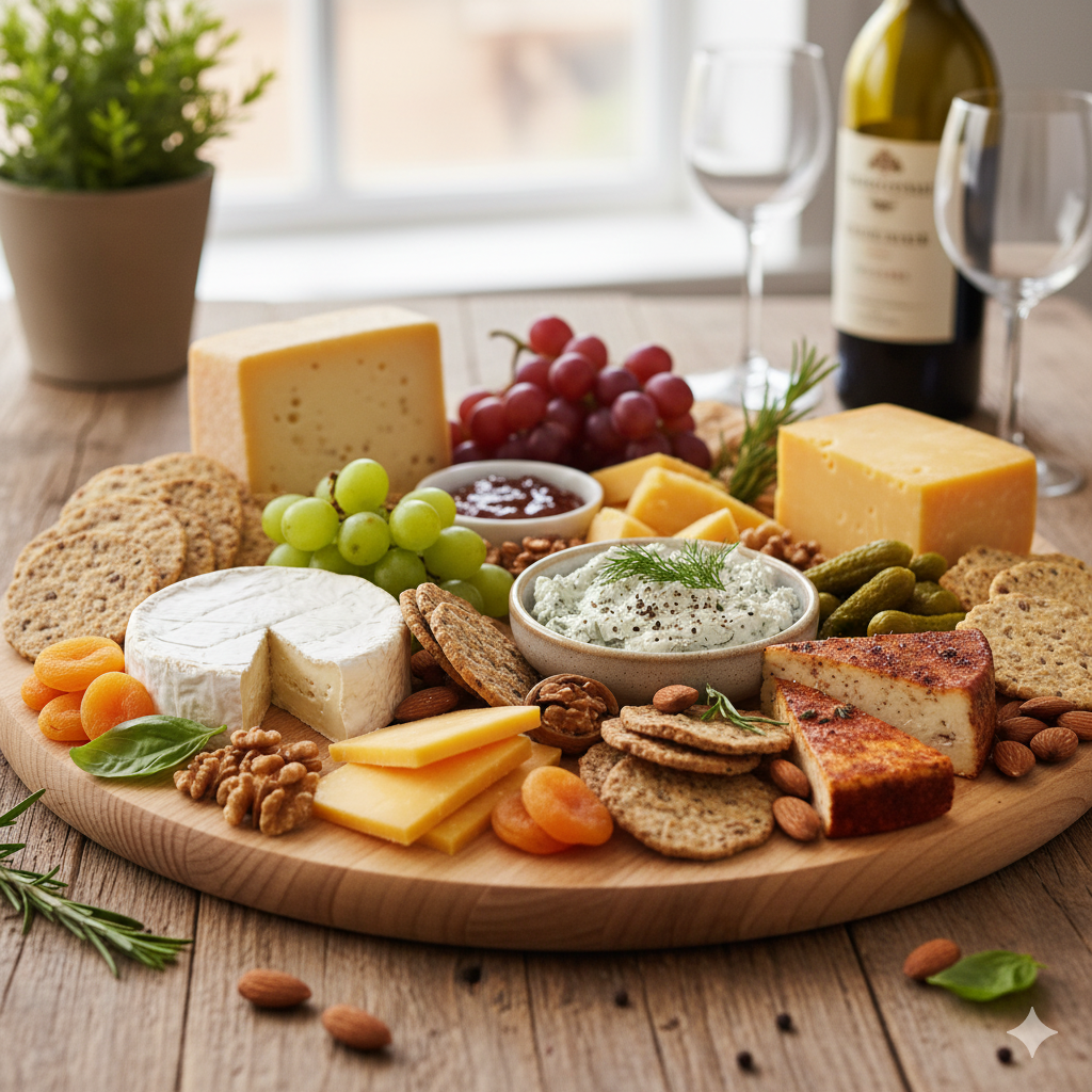 Vegan Cheese Platter